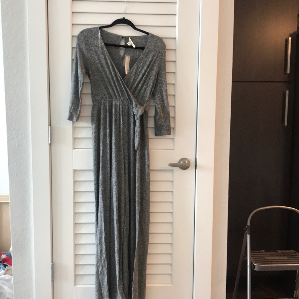 Jersey material jumpsuit